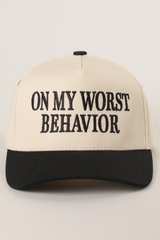 Worst Behavior Hat