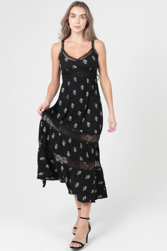 Lovely Lace Maxi Dress