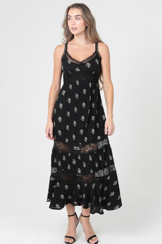 Lovely Lace Maxi Dress S Lovely Lace Maxi Dress S