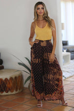 Tie Dye Wide Leg Pants