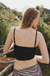 Black Flora Lace Bralette Top