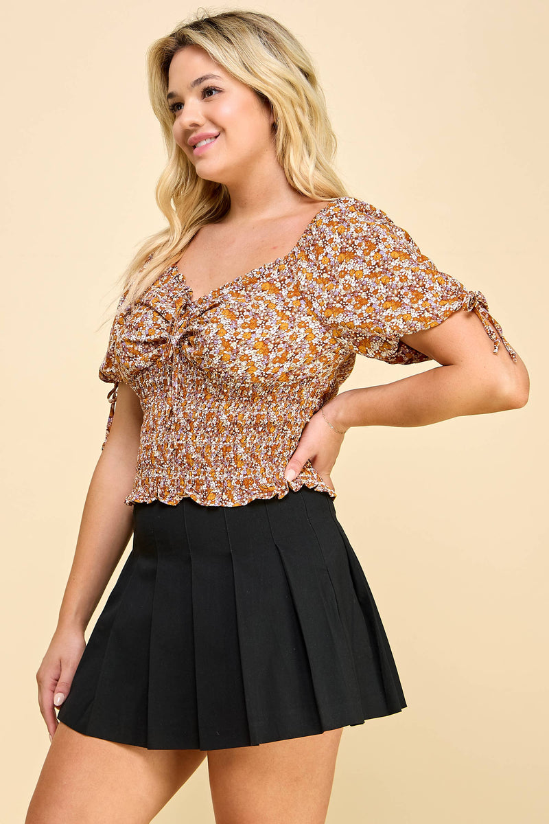 Curvy Autumn Blouse