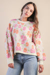 Spring Blooms Sweater