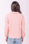 Blush Embossed Shacket