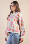 Spring Blooms Sweater