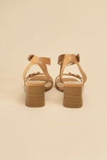 TREATY-S Buckle Sandal Heel