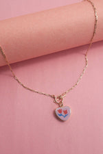 Porcelain Heart Necklace