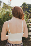 Ivory Flora Lace Bralette Top