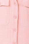 Blush Embossed Shacket