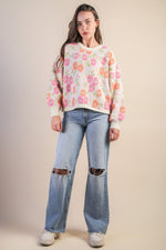 Spring Blooms Sweater