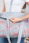 Blue Sunflower Tote Bag