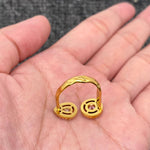 Double Gem Ring