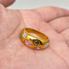 Rhinestone Bubble Ring