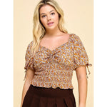 Curvy Autumn Blouse