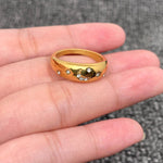 Star Moon Ring