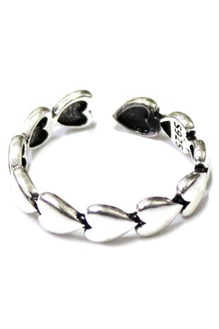 Linked Hearts Ring