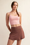 High Waist Sport Skirt