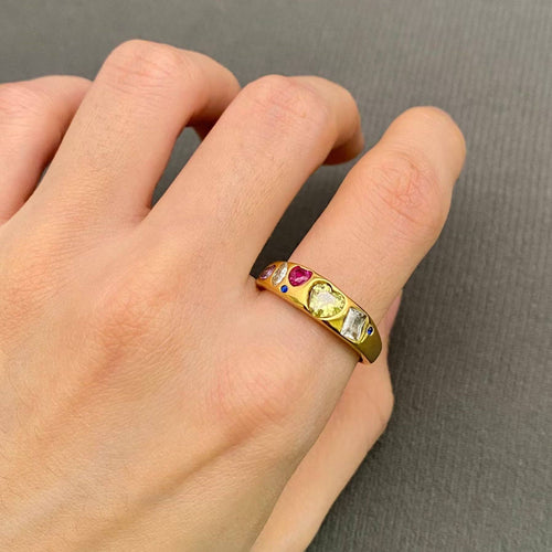 Chunky Gem Ring