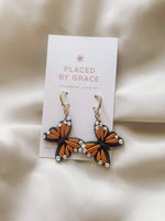 Monarch Butterfly Earrings