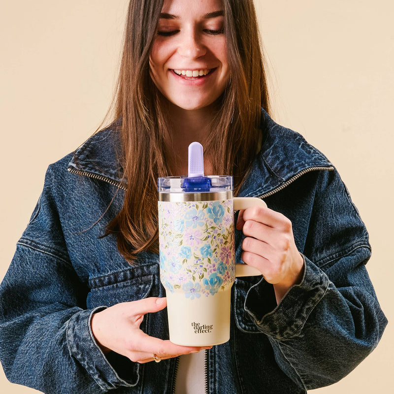 Blue Garden 20oz Tumbler