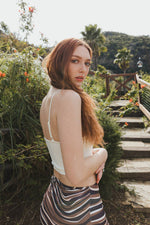 Ivory Flora Lace Bralette Top