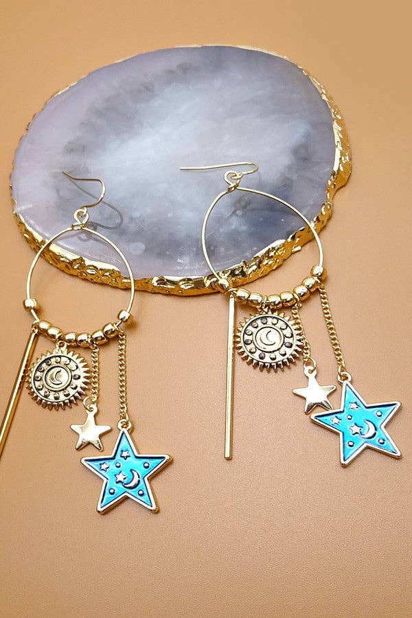 Celestial Stacked Earrings