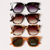 Tinted Rectangular Wayfarer Sunglasses: ONE SIZE / 12 ASSORTED