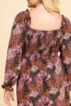 Curvy Floral Fields Dress