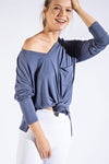 Curvy Long Sleeve Top