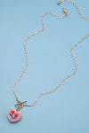 Porcelain Heart Necklace