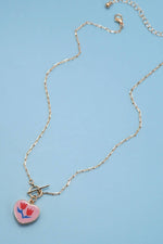 Porcelain Heart Necklace
