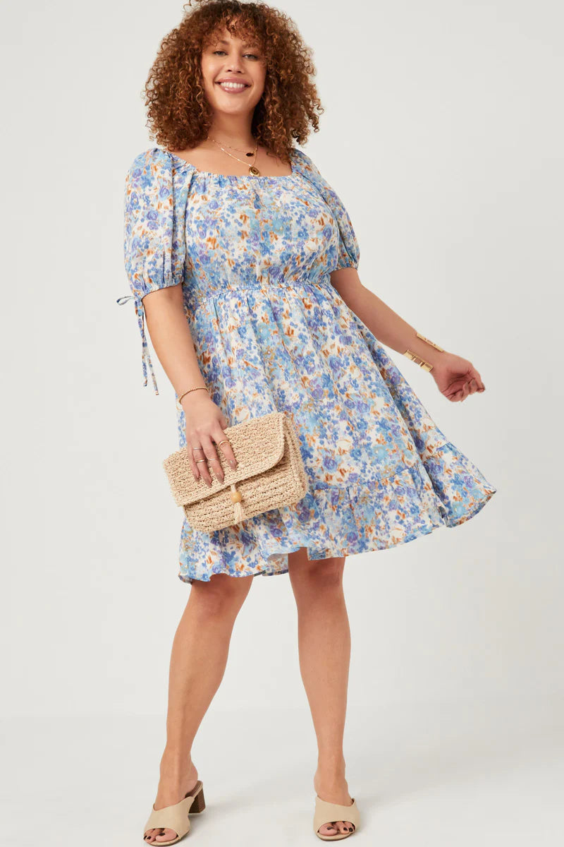 Curvy Blossom Spring Dress