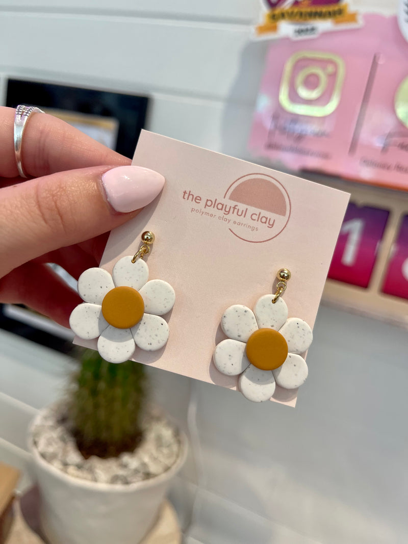 Daisy Flower Dangles