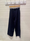 Navy Wide Leg Pants