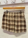 Mini Plaid Skirt