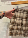 Mini Plaid Skirt