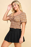 Curvy Autumn Blouse