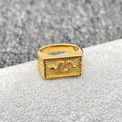 Square Snake Ring