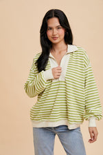 Pistachio Terry Pullover