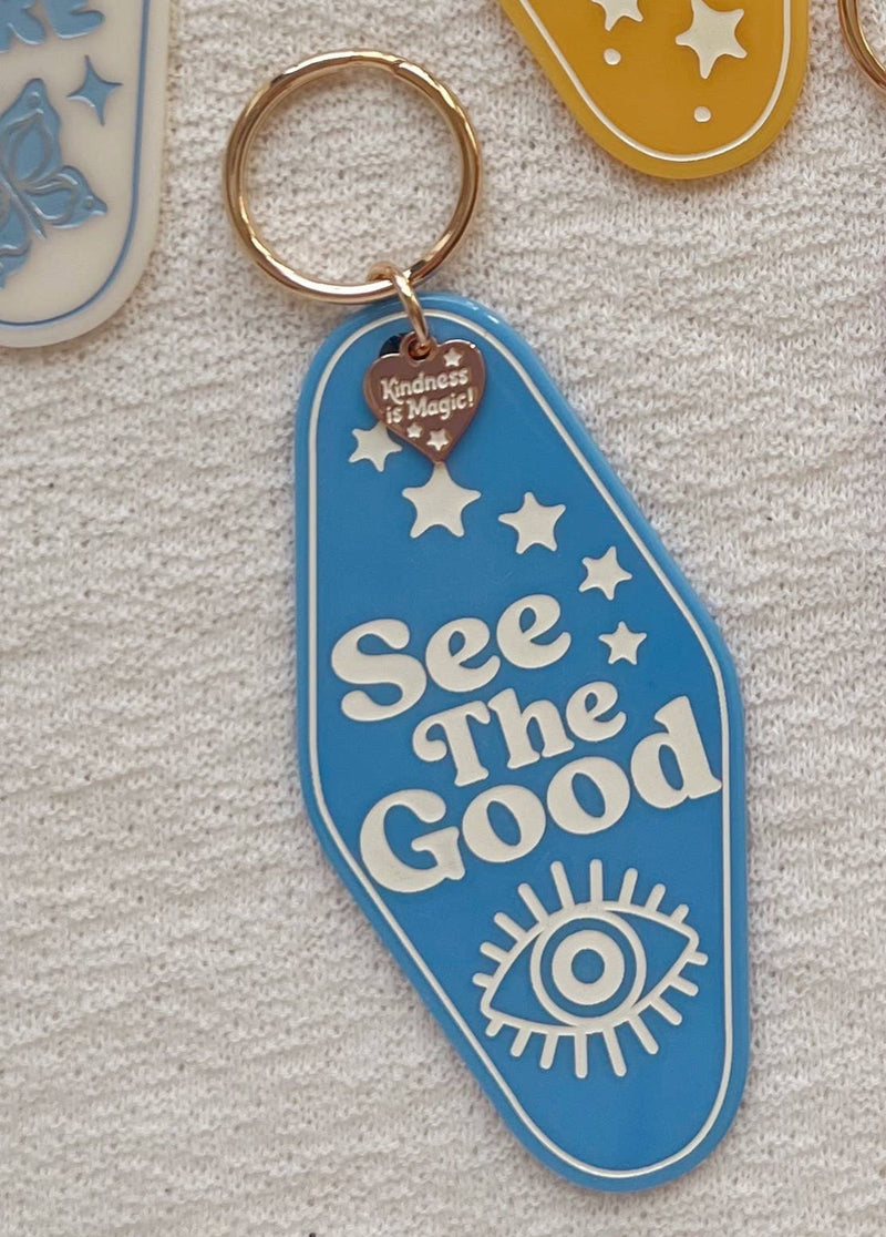 See the Good Motel Keychain