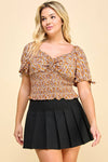 Curvy Autumn Blouse