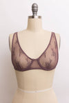 Lavender Lace Wire Bralette