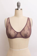 Lavender Lace Wire Bralette