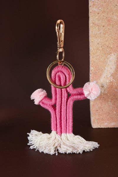 Cactus Keychain