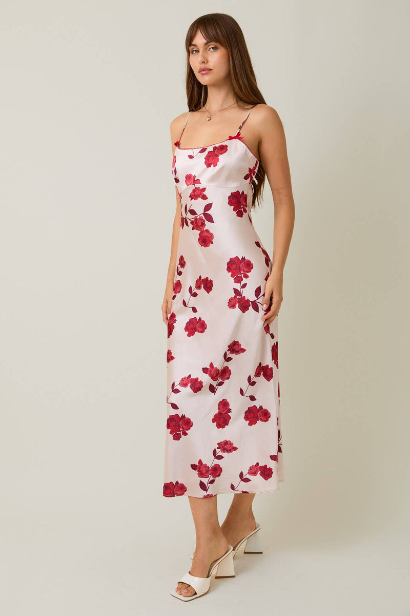 Vintage Rose Blossom Dress