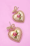 Rose Porcelain Earrings