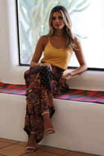 Tie Dye Wide Leg Pants
