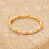 Gold Flowers Band Ring