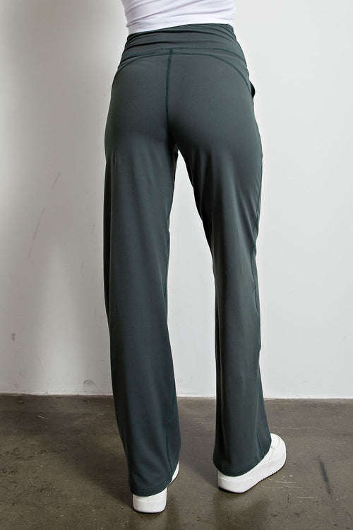 Curvy Smoke Grey Pants