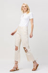 90s Vintage Ankle Straight Jeans